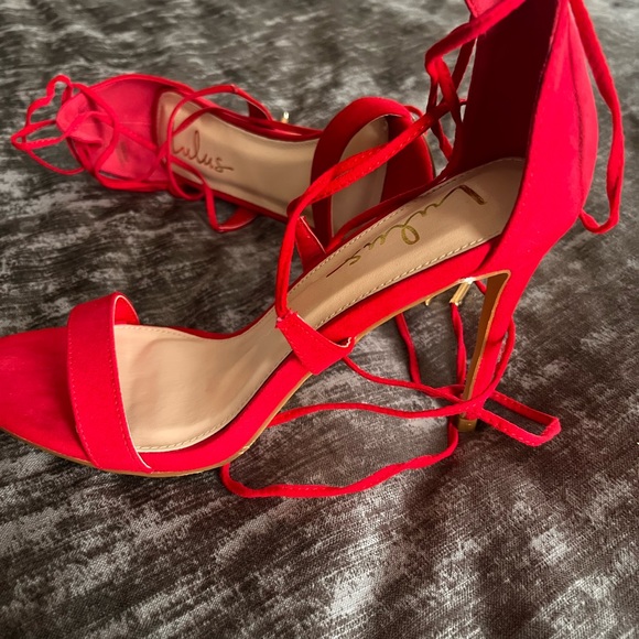 Lulus Red Heels - Picture 3 of 3